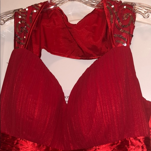 Red Long Dress - Picture 2 of 5